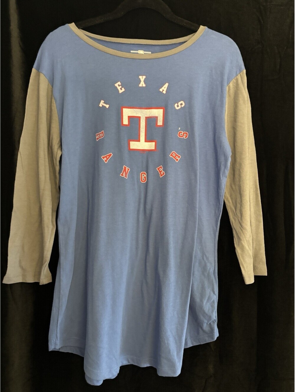 womens texas rangers jersey shirt large - New